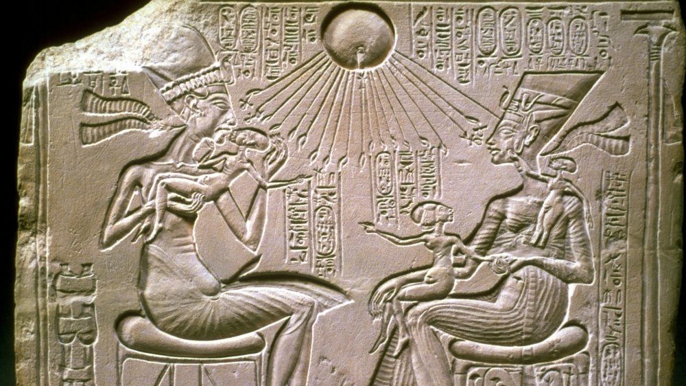 Akhenaten and Nefertiti