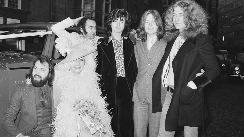 Richard Cole with Led Zeppelin