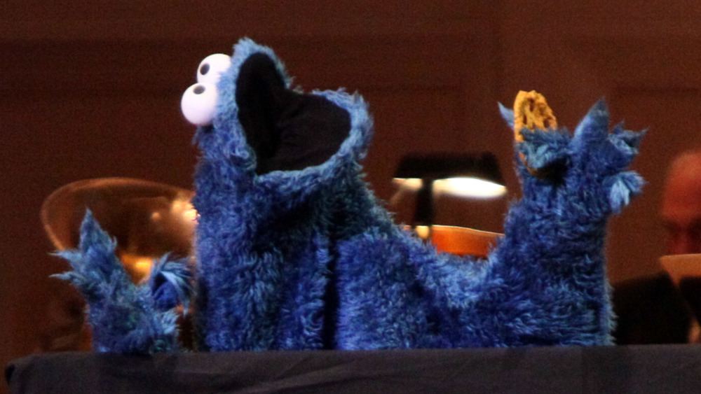 Cookie Monster at "Jim Henson's Musical World" in 2012