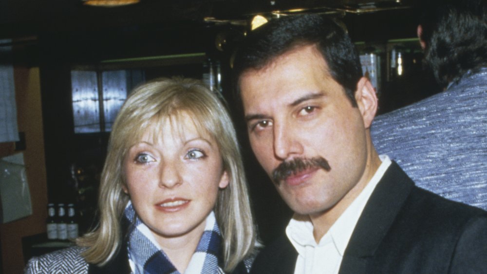 Mary Austin and Freddie Mercury