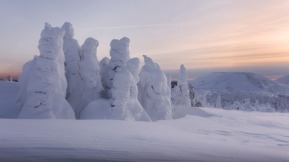 Ural Mountain winters are brutal