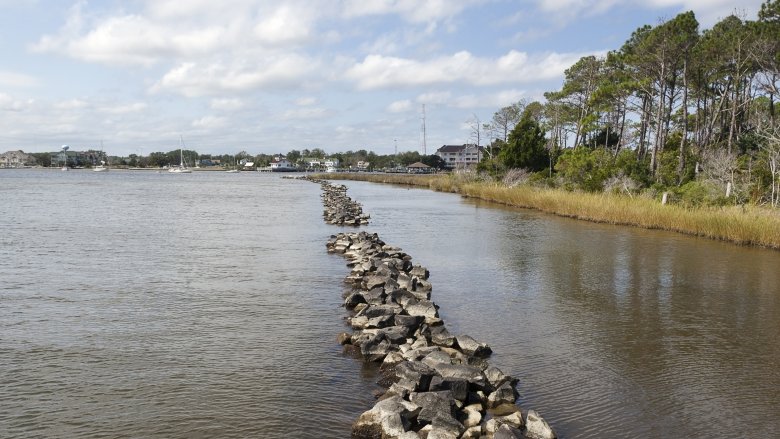 carolina coastline under blue sky