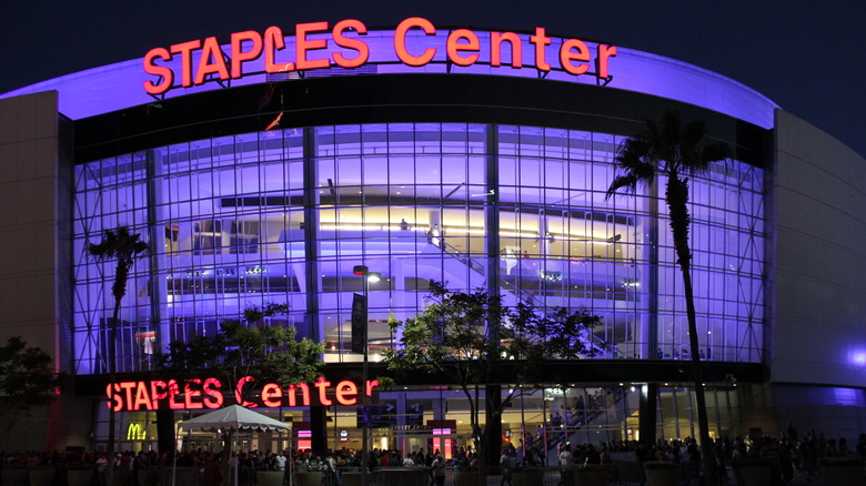 The Staples Center Los Angeles