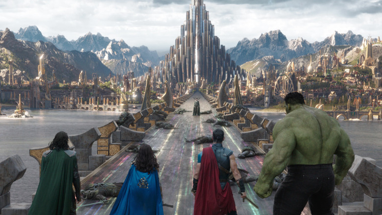 thor ragnarok asgard bridge