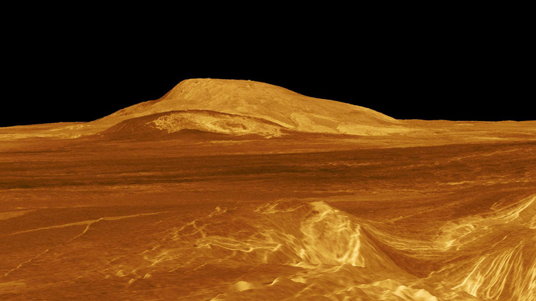 Sif Mons on planet Venus.