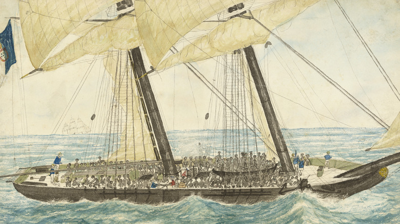 Portuguese transcontinental boat