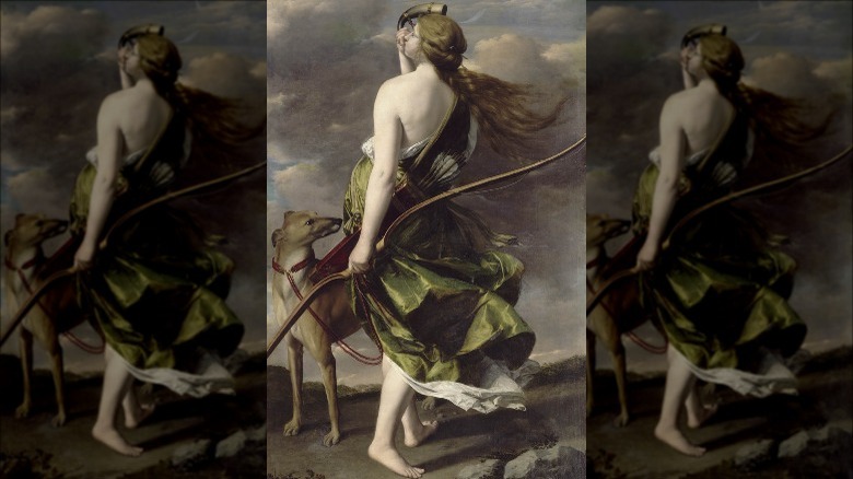 Diana the Huntress by Orazio Gentileschi