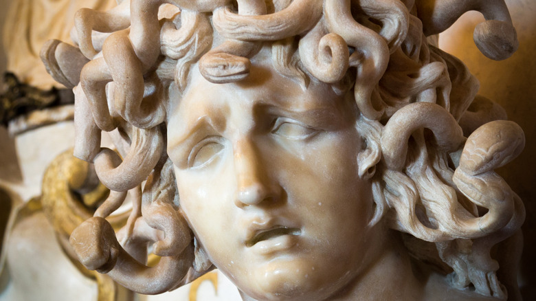 Medusa statue