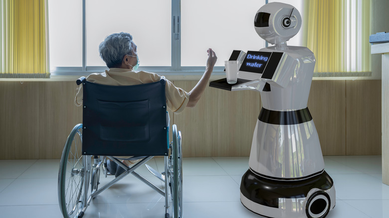 Care Robot in a hospital