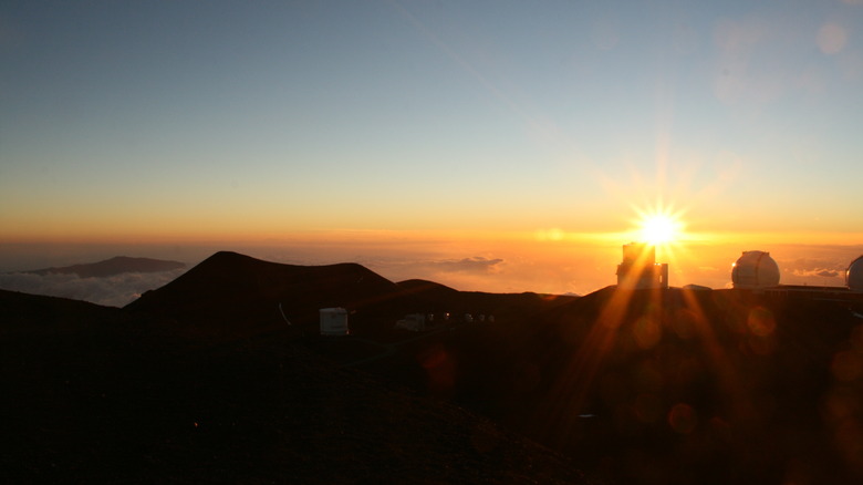 Mount Kea with camera