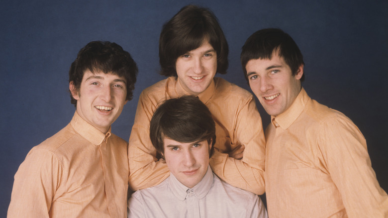 The Kinks smiling pastel shirts