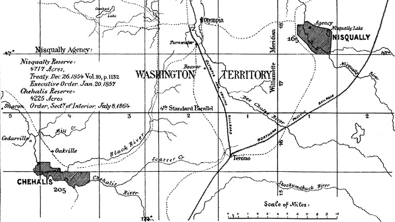 Nisqually and Chehalis Reservations 1879