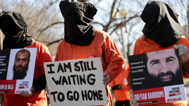 Guantánamo Bay protestors