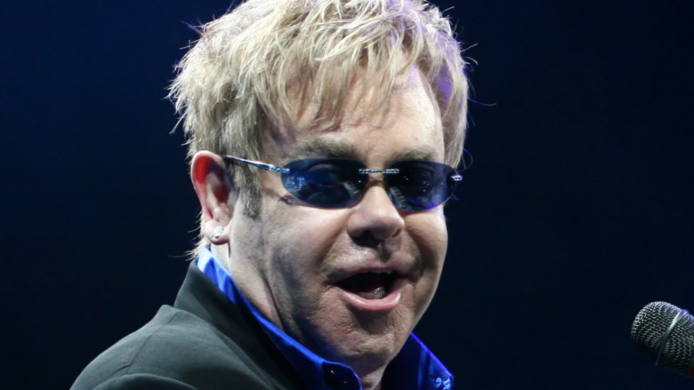 Elton John performing in 2010