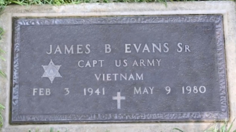 James Evans' grave 