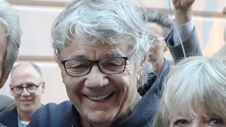 Steve Miller smiling in crowd