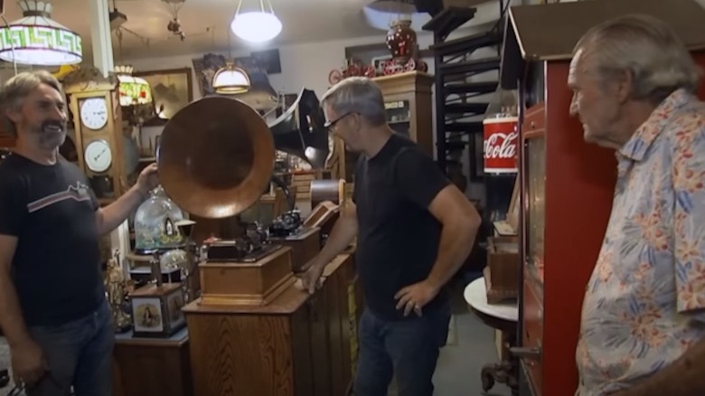 american pickers mike wolfe phonograph collection