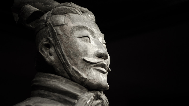 one of the terracotta warriors 