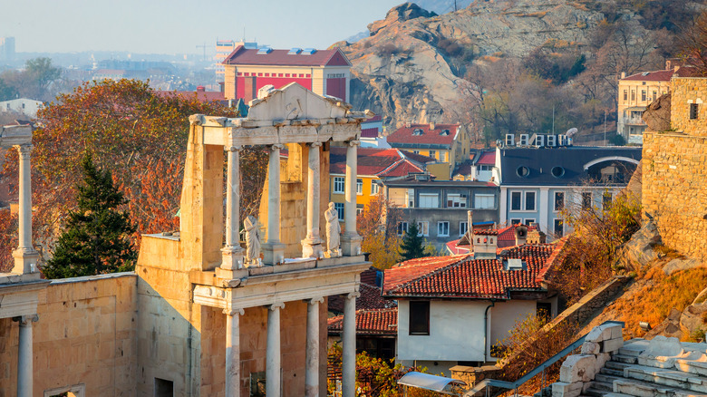 An ancient Plovdiv theater