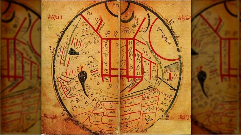 Mahmud al-Kashgari's world map