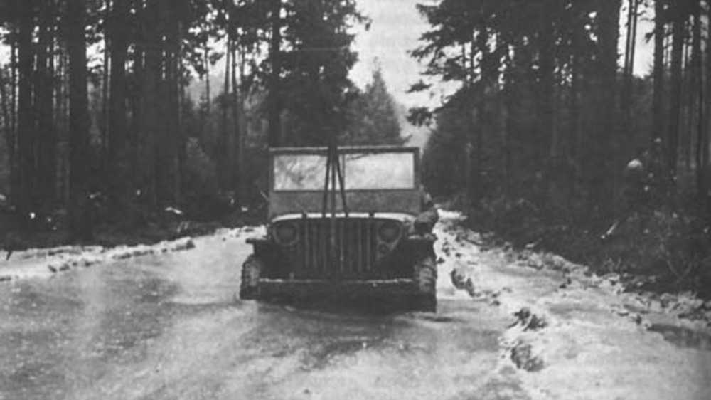 Jeep in Hürtgen Forest