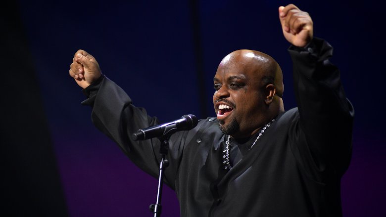 CeeLo Green hands raised