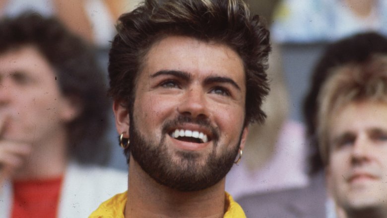 George Michael smiling