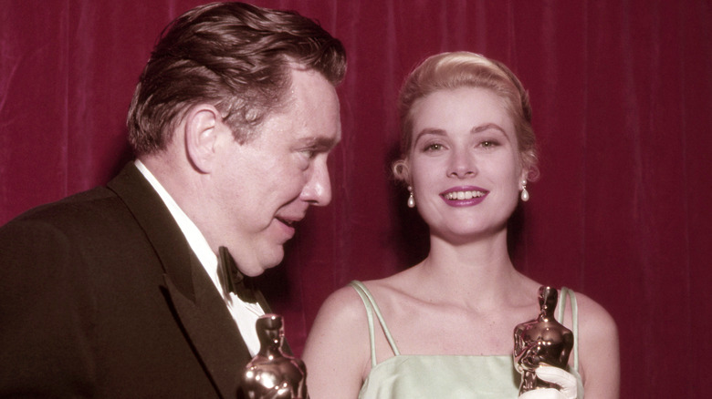 Grace Kelly with award