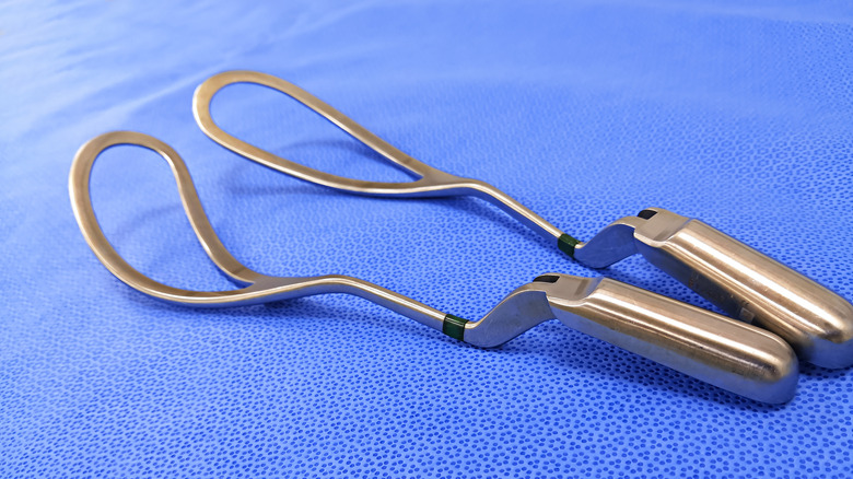 Obstetric forceps