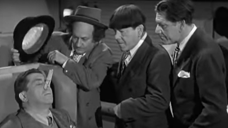 The Only Time The First Four Stooges Were Seen On-Screen Together