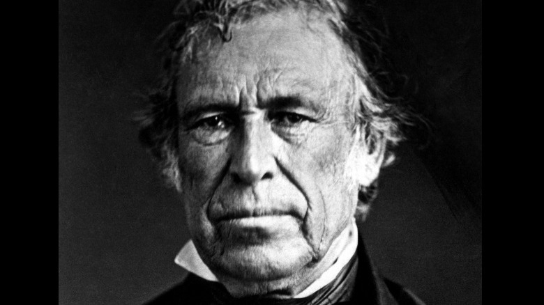 Zachary Taylor portrait looking serious