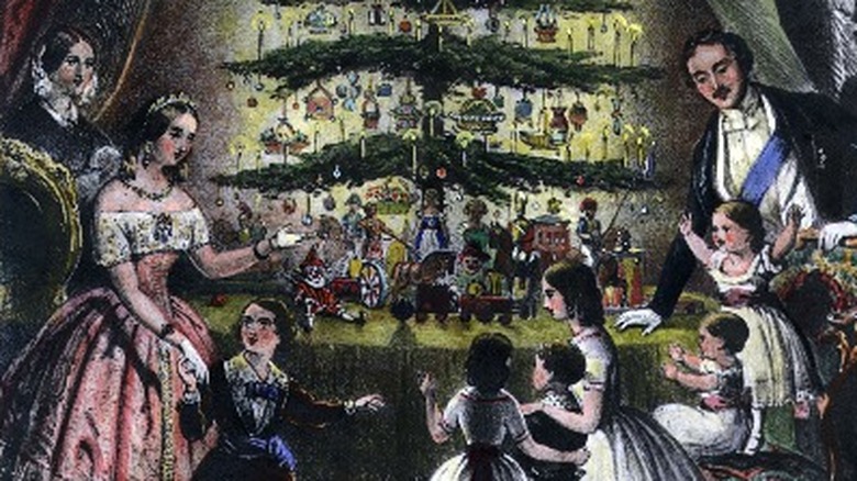 Victoria and Albert's Christmas tree 