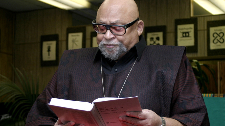 Maulana Karenga reads