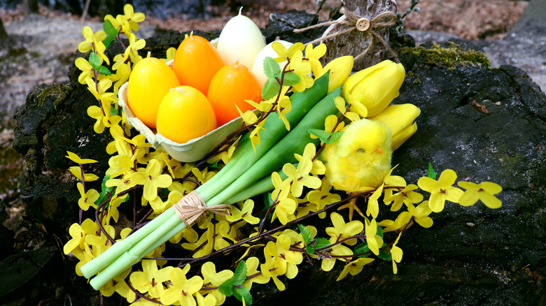 Witch's Sabbat Ostara altar items