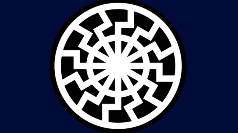 Nazi Sonnenrad symbol