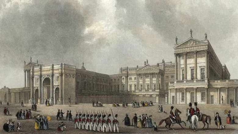 Buckingham Palace engraving