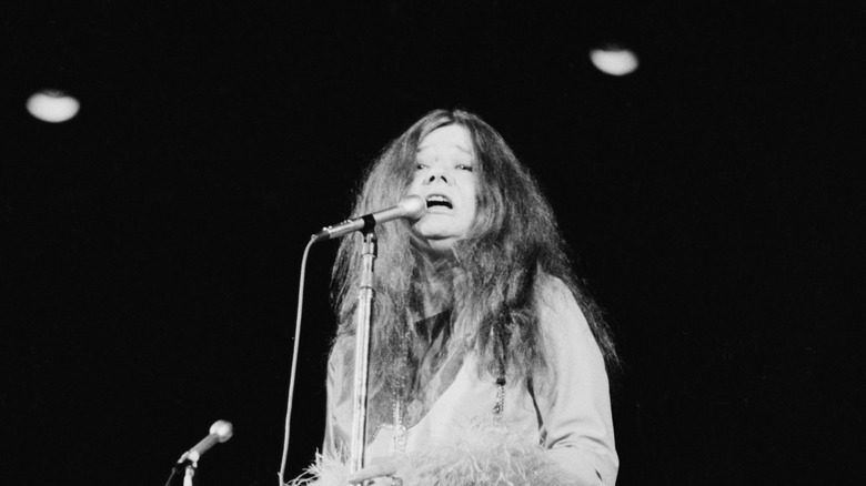 Janis Joplin performing