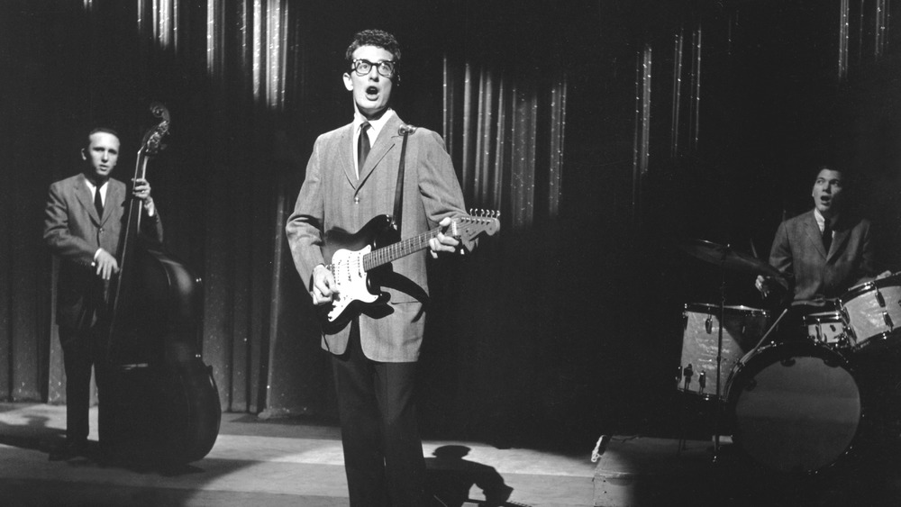 Buddy Holly performing