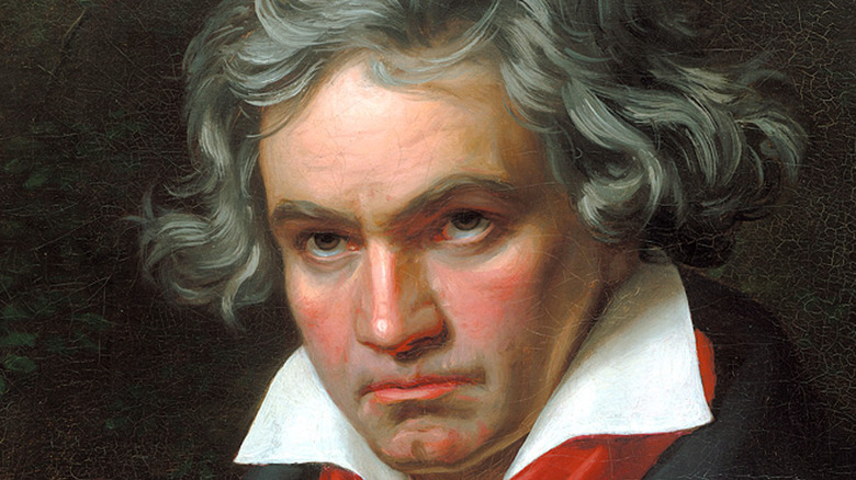 Portrait of Ludwig van Beethoven 