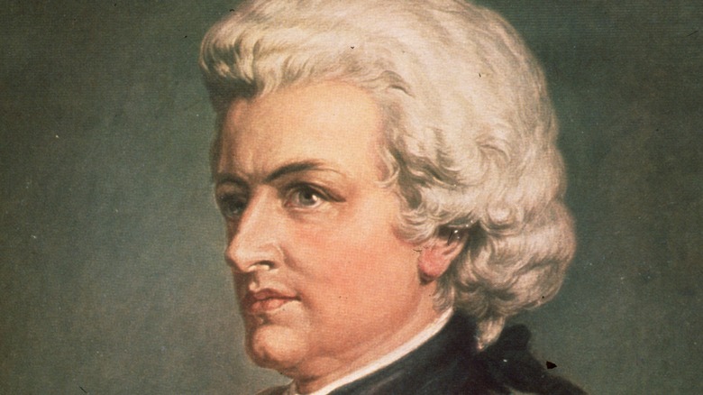 Austrian composer Wolfgang Amadeus Mozart 