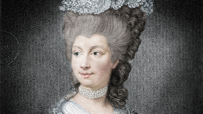 Portrait of Charlotte (1744-1818), who was the wife of George III of the United Kingdom 