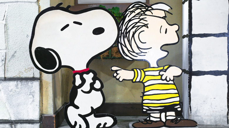 snoopy and linus