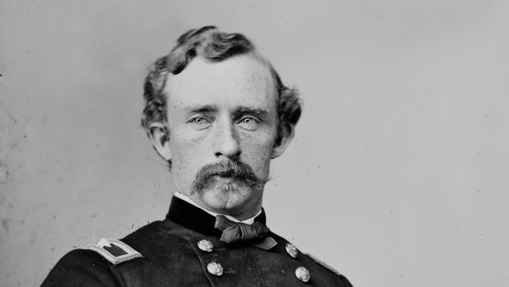 General Custer with mustache