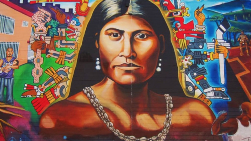 Mural of Toypurina