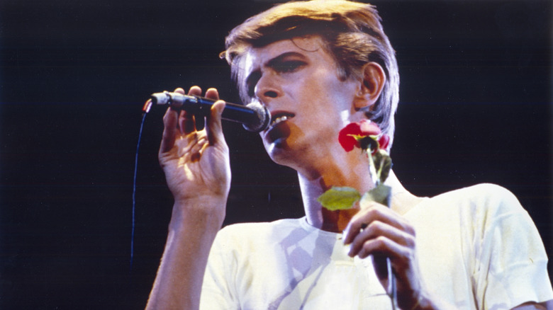 David Bowie singing