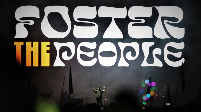 foster the people stage projection