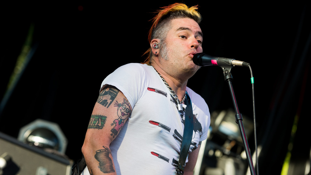 Fat Mike of NOFX performs at a concert in Atlanta.