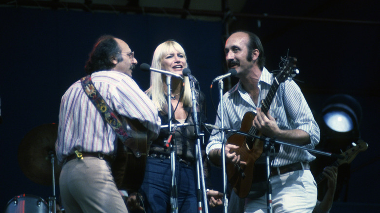 Peter Paul and Mary on stage