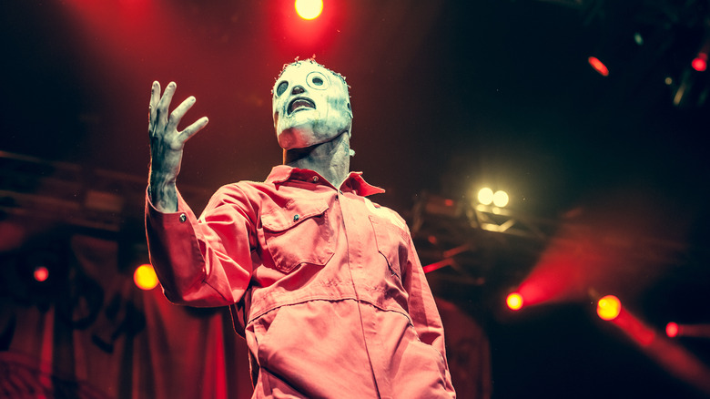 Corey Taylor on stage