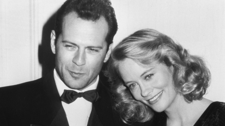 Bruce Willis and Cybill Shepherd